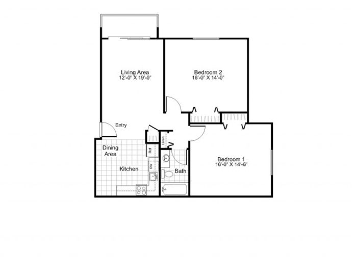 B1A  | Colonial Village Apartments | Apartments in Manchester NH