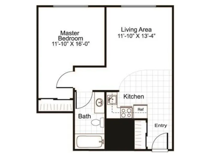 1 Bed and 1 Bath | Apartment in Manchester, NH | Greenview Village Apartments