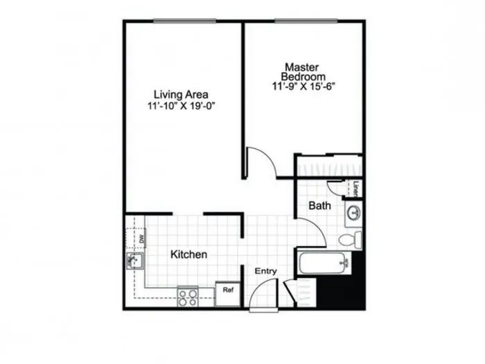 1 Bed and 1 Bath | Apartment in Manchester, NH | Greenview Village Apartments