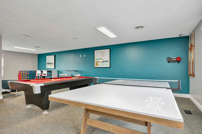 Resident Game Room | The Commons | Student Apartments In Oxford OH