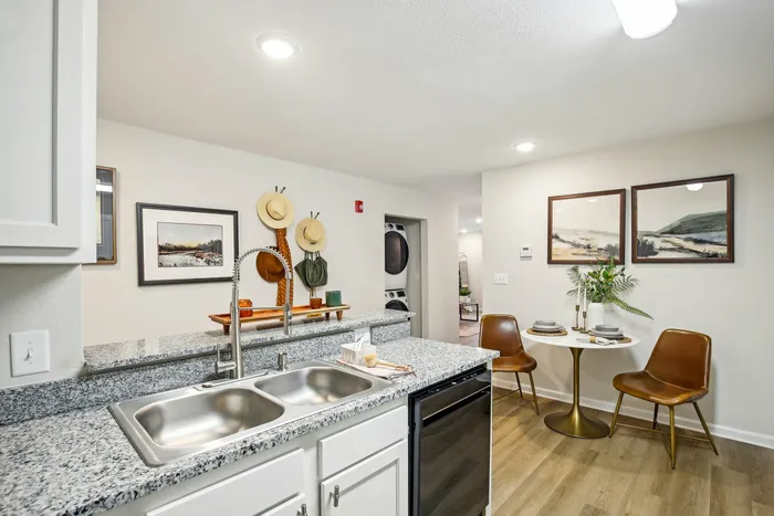 Open-concept floor plan with designer-inspired finishes at The Preserve Murfreesboro apartments.