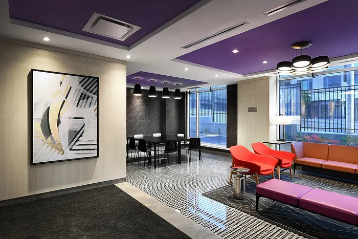 Hillside Apartments lobby student apartments ottawa