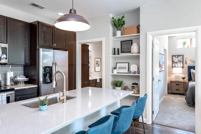 Foundry Model Kitchen, Bedroom, and Bathroom