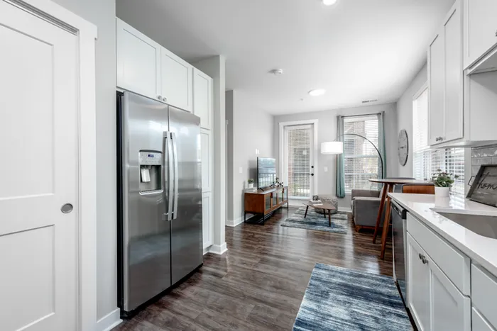 8 on the Park Kitchen and Living Room