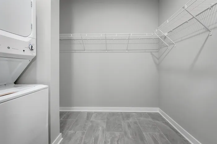 8 on the Park Closet and In-Unit Laundry