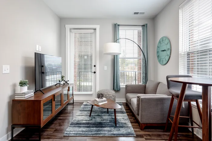 8 on the Park Living Room