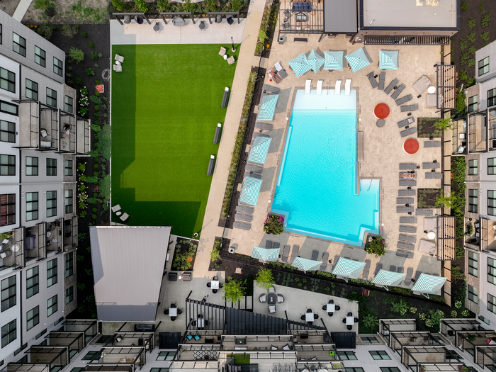 Pool and Courtyard