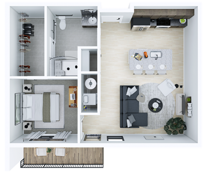 1 ADA Floorplan