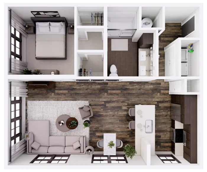 Foundry-1D Floorplan