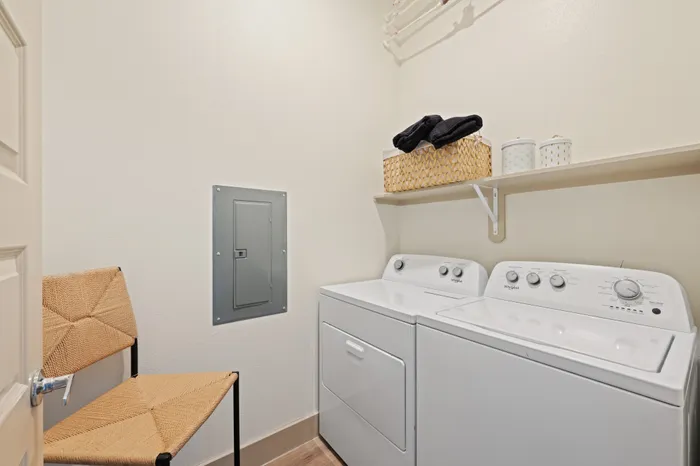 In-unit laundry