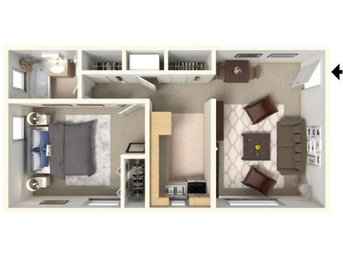 Straight Layout