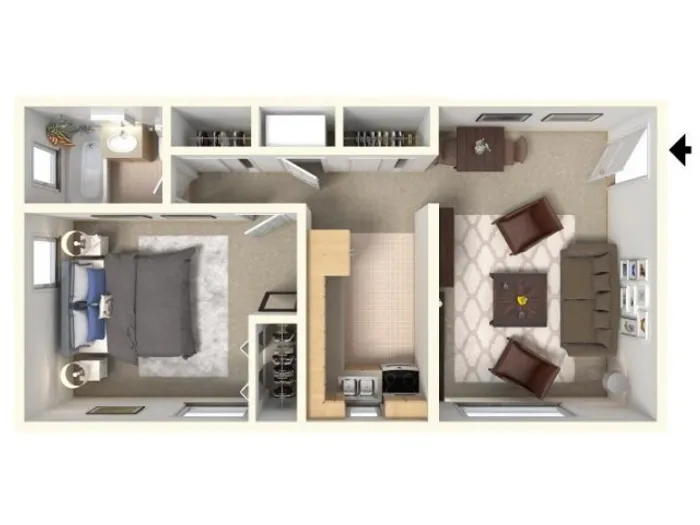 Straight Layout