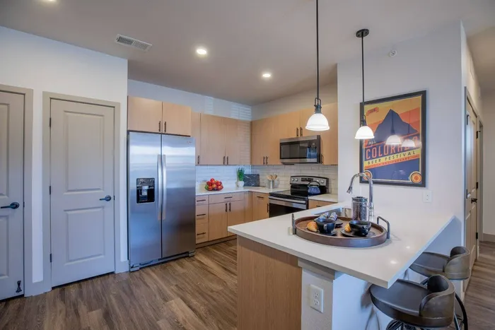 Open Kitchen | Peakline at Copperleaf | Aurora Apartments