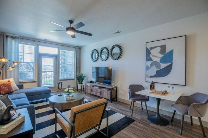 Spacious Living Room | Peakline at Copperleaf | Aurora Apartments