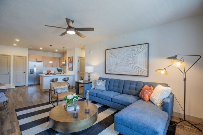Spacious Living Room | Peakline at Copperleaf | Aurora Apartments
