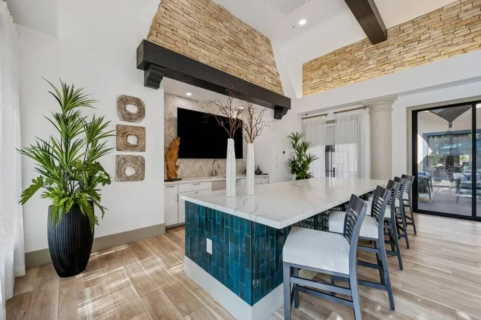 Indoor/Outdoor Clubhouse - Lunaire Apartments | Goodyear, Arizona