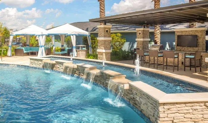 Swimming Pool at Greenhouse; Apartments Houston, TX