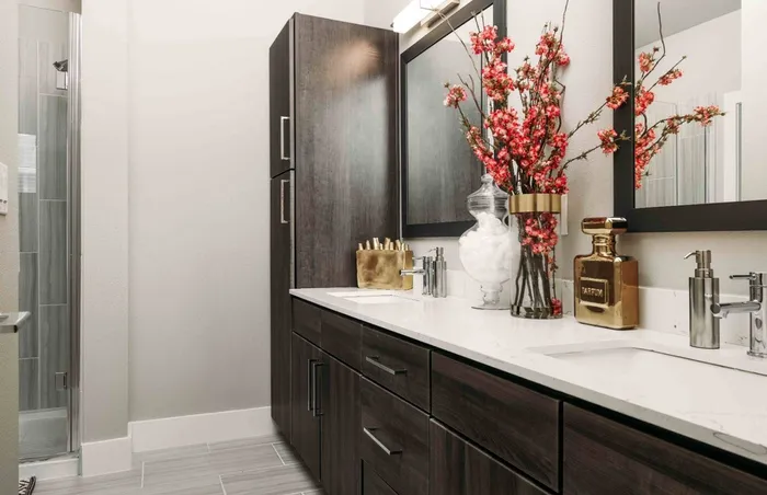 Roomy Bathroom at Greenhouse; Apartments In Houston
