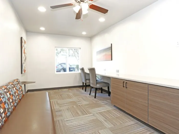 Resident Business Center at The Davenport; Sacramento Apartments For Rent