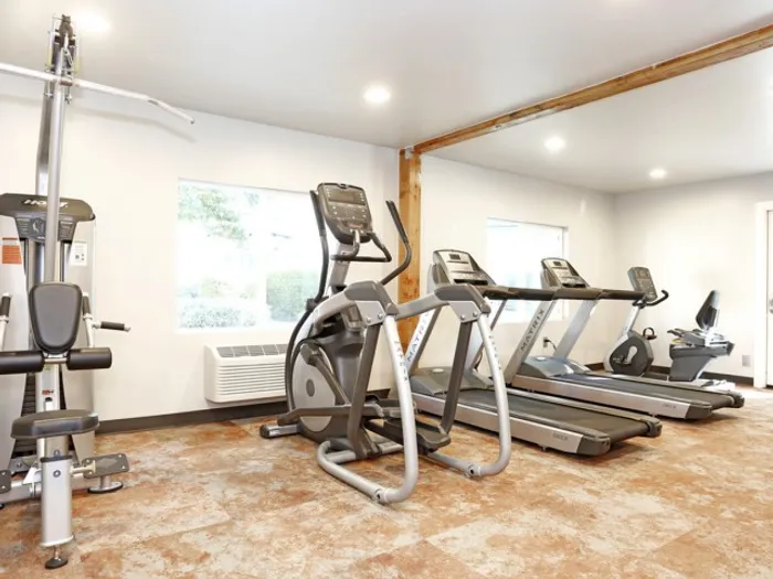 Resident Fitness Center at The Davenport; Sacramento Apartments For Rent