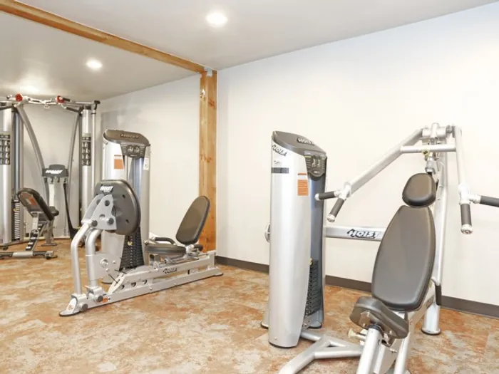 On-site Fitness Center at The Davenport; Apartments Sacramento