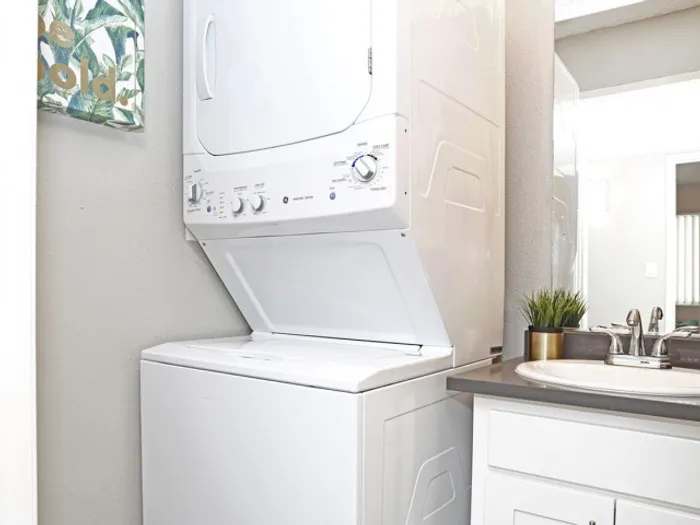 In-home Laundry at The Davenport; Sacramento Apartments