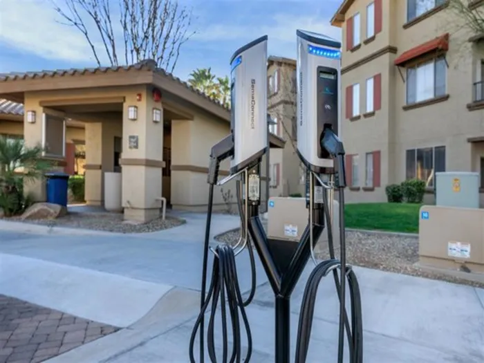 Car charging station | Lunaire Apartments | Apartments Near Luke AFB