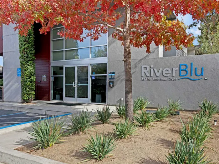Exterior - Clubhouse at River Blu Apartments  Sacramento Apartments