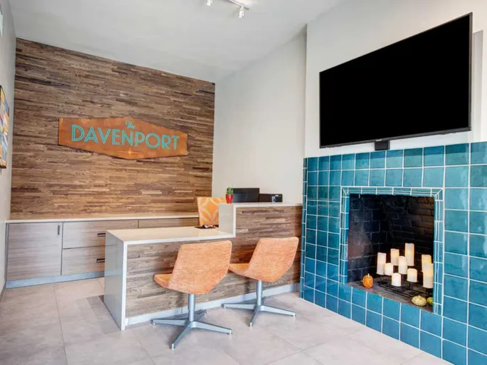 Lobby The Davenport Apartments Sacramento