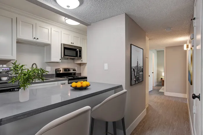 Modern Kitchen at The Davenport; Sacramento Apartments