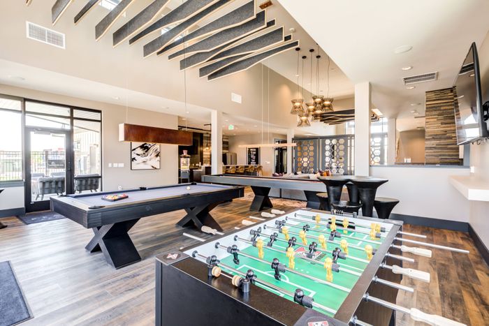 Game Room | Peakline at Copperleaf | Aurora Apartments