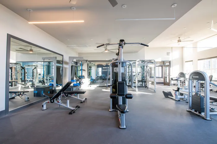 State-of-the-art 24/7 fitness center | Peakline at Copperleaf | Aurora Apartments