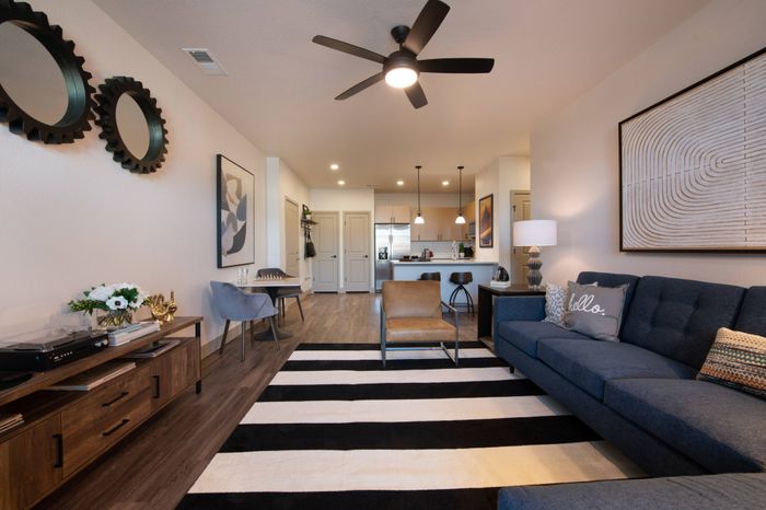 Spacious Living Rooms | Peakline at Copperleaf | Aurora Apartments
