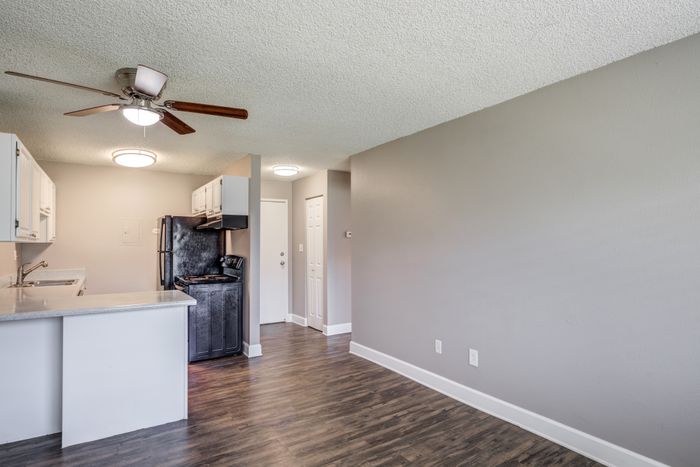 Kitchen with Luxury Flooring