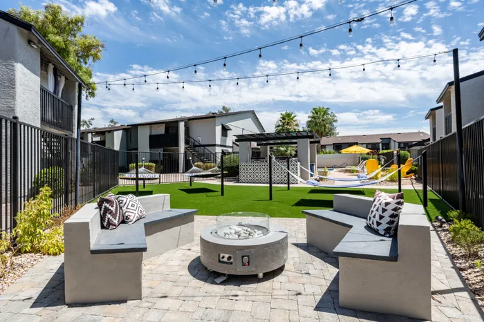 Cala Paradise Valley | Phoenix, AZ | Outdoor Lounge and Firepit