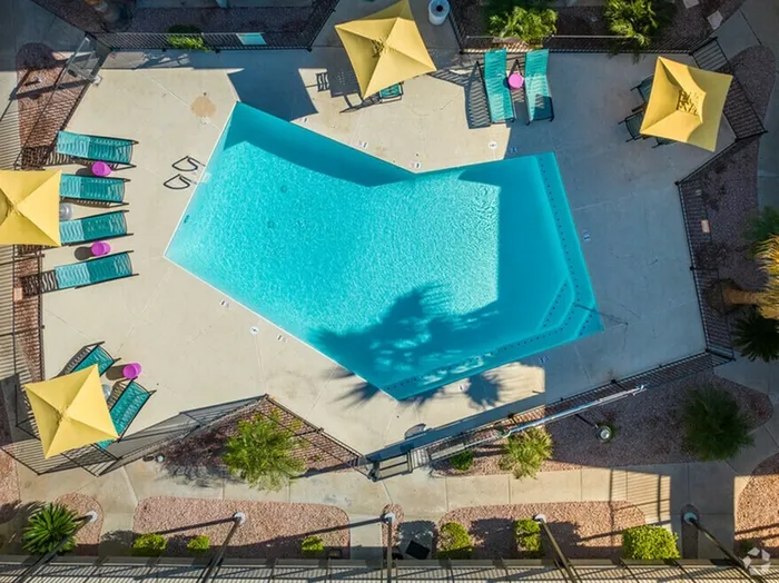 Dwell | Scottsdale, AZ | Aerial Pool