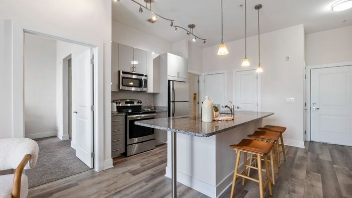 Maven at Wheaton | Silver Spring, MD | Spacious Kitchen w/ Bar