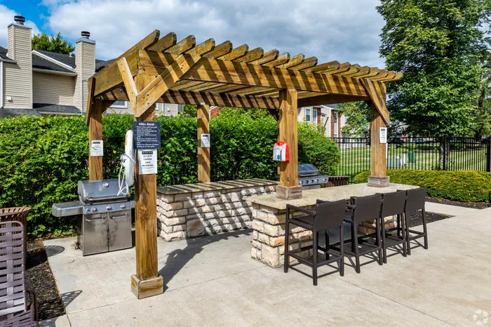 Hickory Creek Apartments | Columbus, OH | Outdoor Grilling Stations
