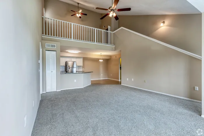 Calais Park Apartments | St. Petersburg, FL | Living Room & Loft