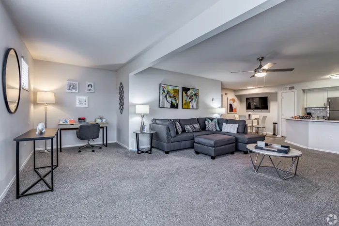 Calais Park Apartments | St. Petersburg, FL | Spacious Living Area & Study