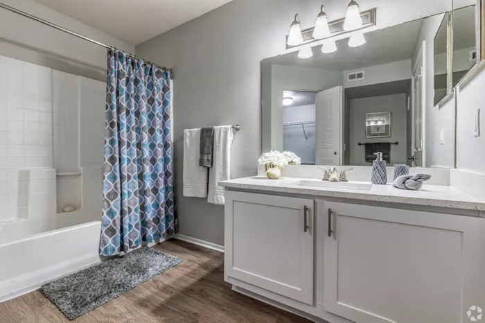 Calais Park Apartments | St. Petersburg, FL | Primary Bathroom
