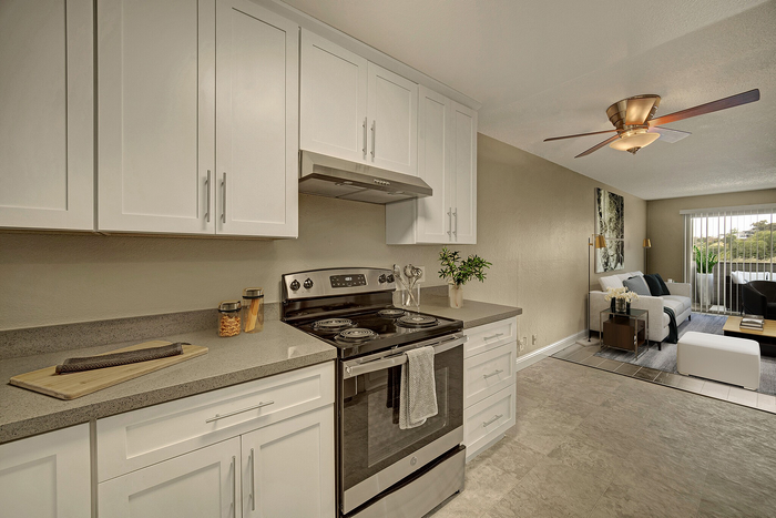 The Heights | San Leandro, CA | Kitchen w/ Stainless Steel Appliances