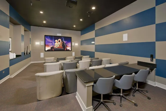 Resident Theatre Room | Domain Oxford | Oxford Apartments