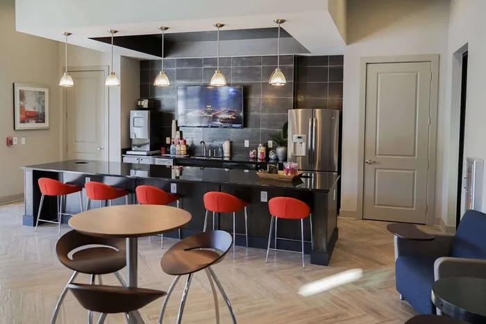 Kitchen/Serving Area in Resident Club House | Domain Oxford | Oxford Apartments
