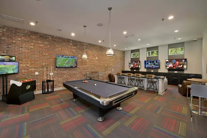 Resident Billiards Table | Domain Oxford | Student Housing In Oxford MS