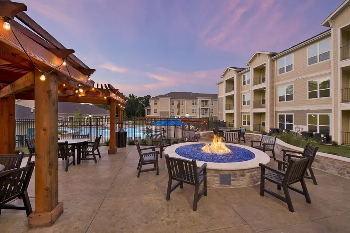 Community Fire Pit | Domain Oxford | Oxford Apartments