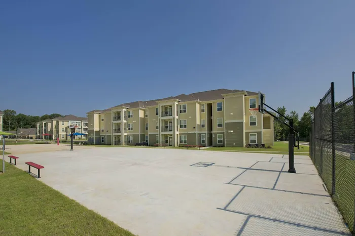 Outdoor Community Basketball Court | Domain Oxford | Student Housing In Oxford MS