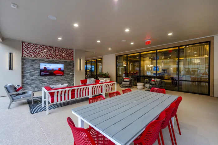 Outdoor veranda