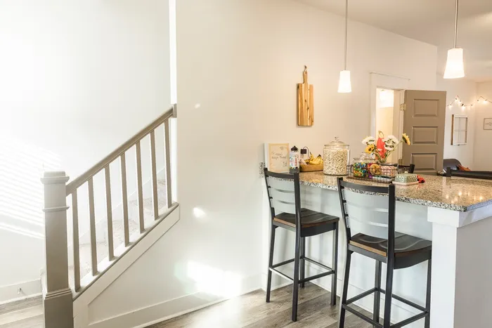 Kitchen Area and Stairwell