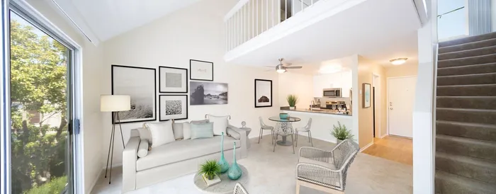 Luxurious Living Area | Summit at Sausalito | Luxury Apartments at Sausalito, CA